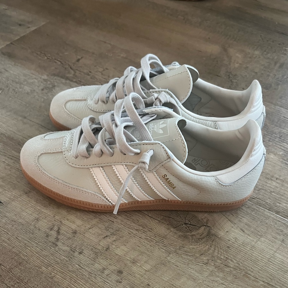 Adidas Samba Sneakers Beige/white/gum